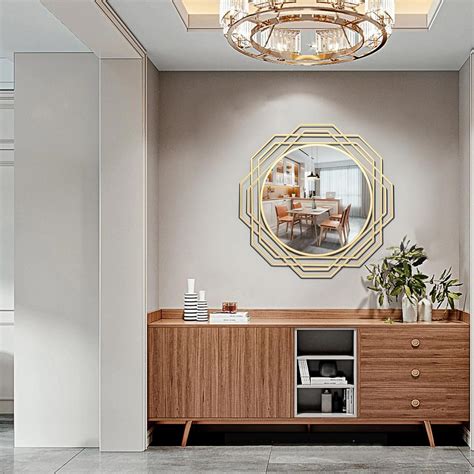 Amazon Round Decorative Mirror