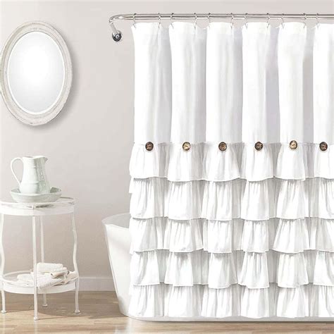 Amazon Ruffle Shower Curtain