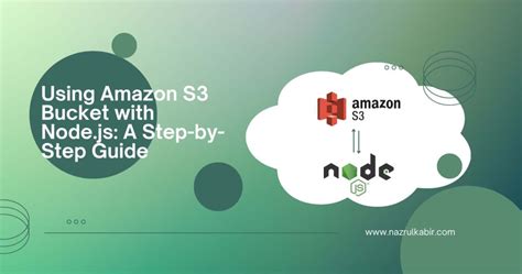 Amazon S3 Bucket Node Js