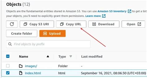 Amazon S3 Get Object Url Java