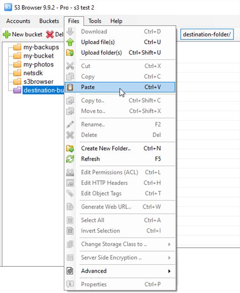 Amazon S3 Move File To Another Folder