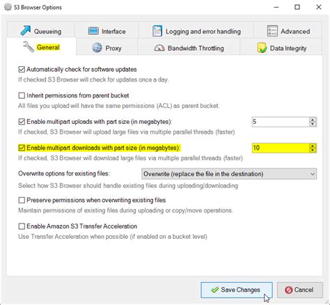 Amazon S3 Multipart Download