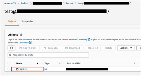 Amazon S3 Prefix Example