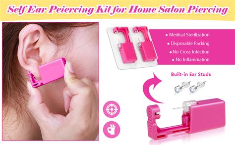 Amazon Self Piercing Earrings