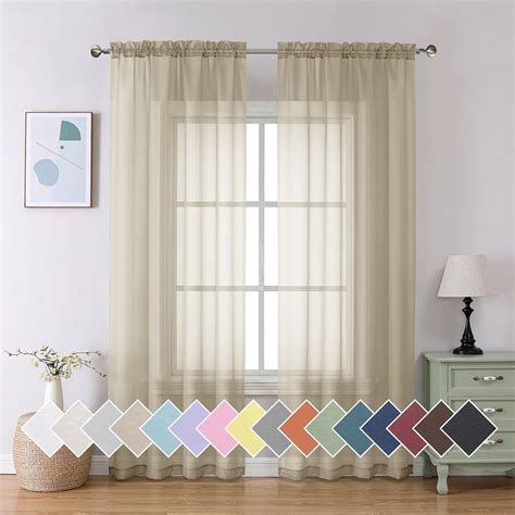 Amazon Sheer Window Curtains