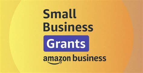 Amazon Grants For Small Business
