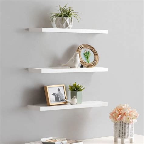 Amazon Small White Floating Shelves