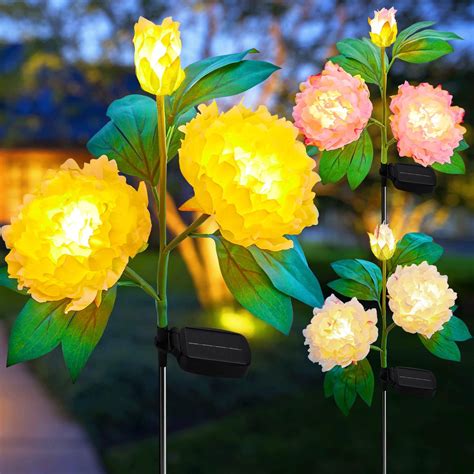 Amazon Solar Flower Lights