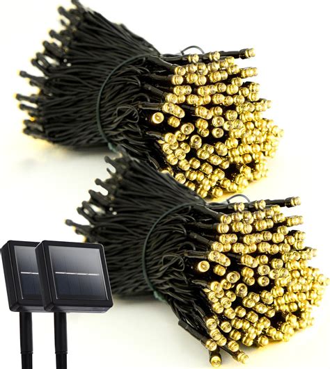 Amazon Solar Outdoor String Lights