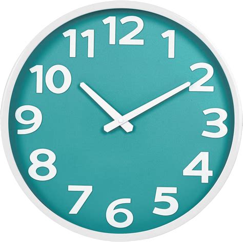 Amazon Teal Clock
