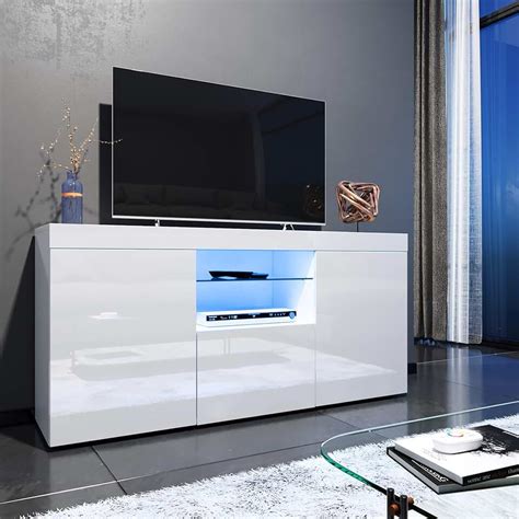 Amazon Tv Unit White Gloss
