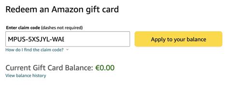 Amazon Uk Claim Code