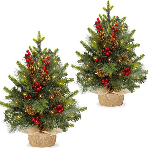 Amazon Uk Table Top Christmas Trees