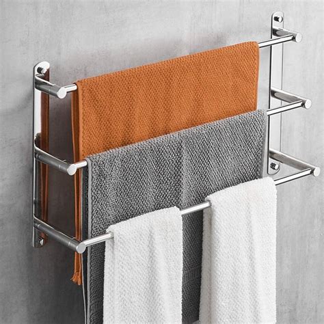 amazon wall mounted towel rack