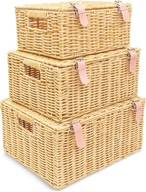 Amazon Wicker Shopping Baskets