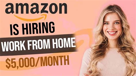 amazon work from home opportunities