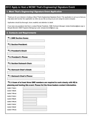 amazon wow application form