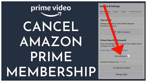 Amazon.ca Cancel Membership