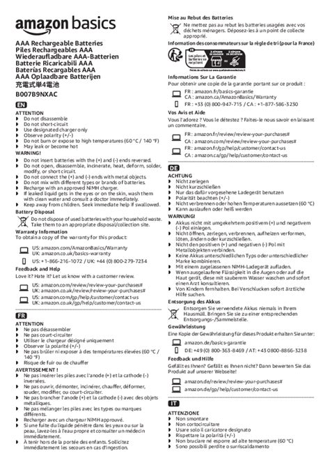 Amazon.com/Amazonbasics/Warranty
