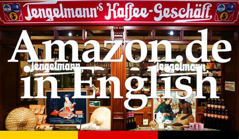 amazon.de germany in english