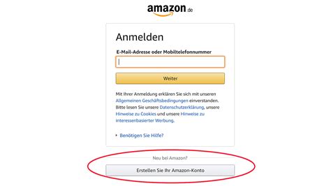 amazon.de login deutsch