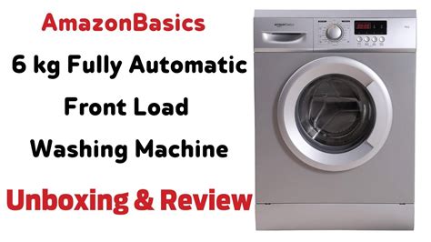 Amazonbasics 6 Kg Fully Automatic Front Load Washing Machine