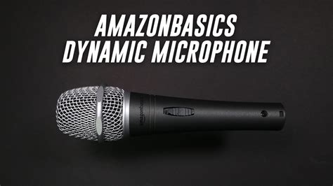 Amazonbasics Dynamic Vocal Microphone