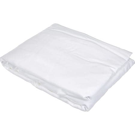 Amazonbasics Microfibre Fitted Sheet Double Bright White