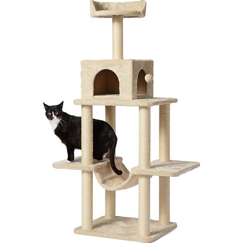 Amazonbasics Multi-Level Cat Tree With Scratching Posts