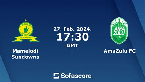 amazulu vs sundowns today score