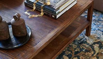 Amber Interiors Ottoman Coffee Table