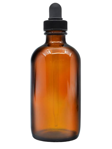 amber bottles with dropper lid