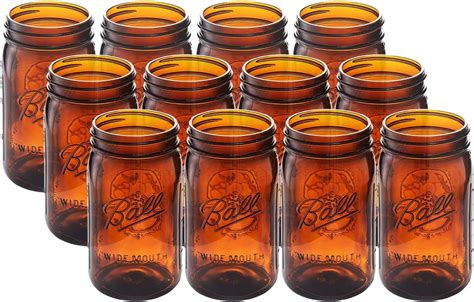 amber canning jars