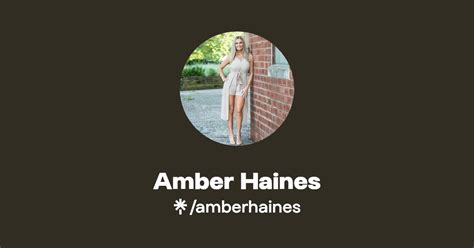 Amber Haines Linktree Leaks Photos & Videos #e76