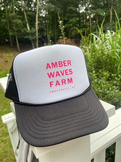 amber waves farm hat