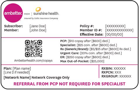 ambetter sunshine health provider number