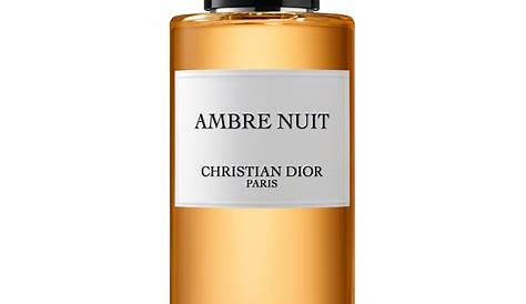 Christian Dior Ambre Nuit, a soft fragrance that can be