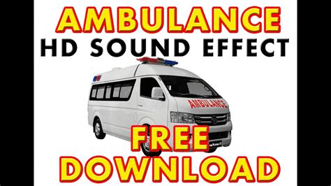 ambulance sound free download