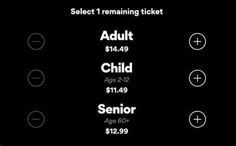 amc ticket prices