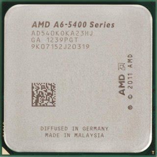 amd a6 5400k intel equivalent