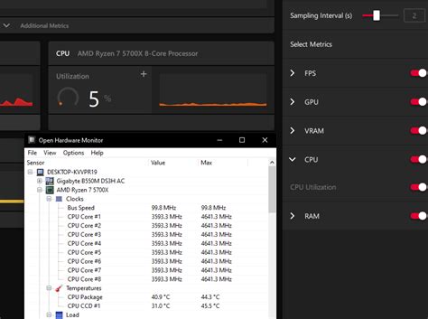 amd adrenalin not showing cpu temp