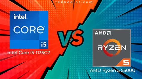 amd ryzen 5 5500u vs intel