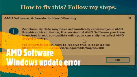 amd software adrenalin edition error 184