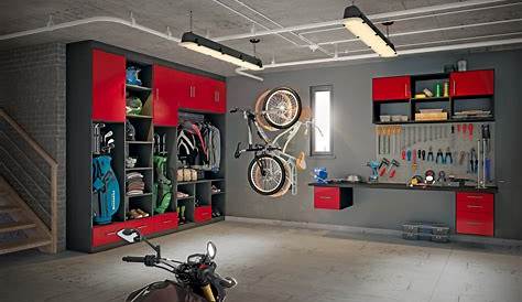 Un atelier de garage Amenagement garage, Garage