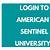 american sentinel university login
