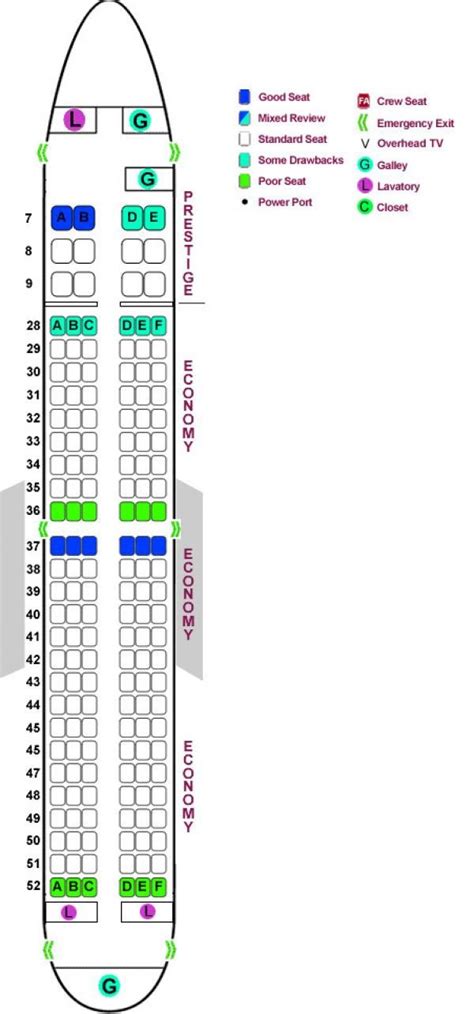 american airlines 737 seat chart