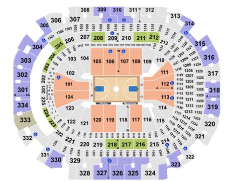 american airlines center seat map