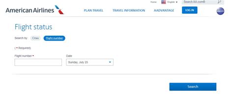 american airlines flights check flight status