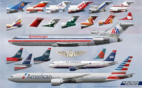 american airlines livery history and aircraft