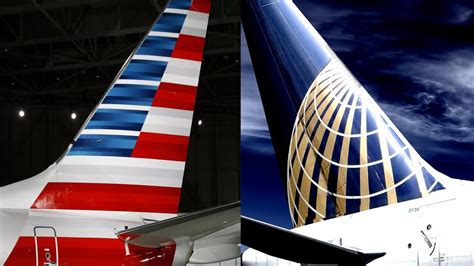 american airlines vs united for international